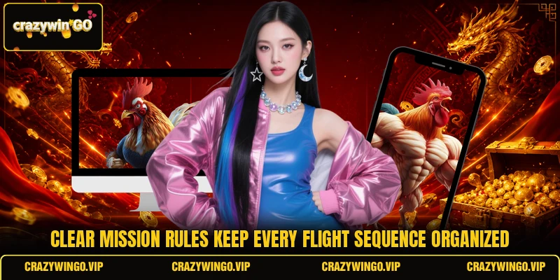 Clear mission rules keep every flight sequence organized