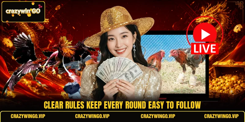 Clear rules keep every round easy to follow