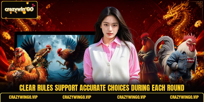 Clear rules support accurate choices during each round