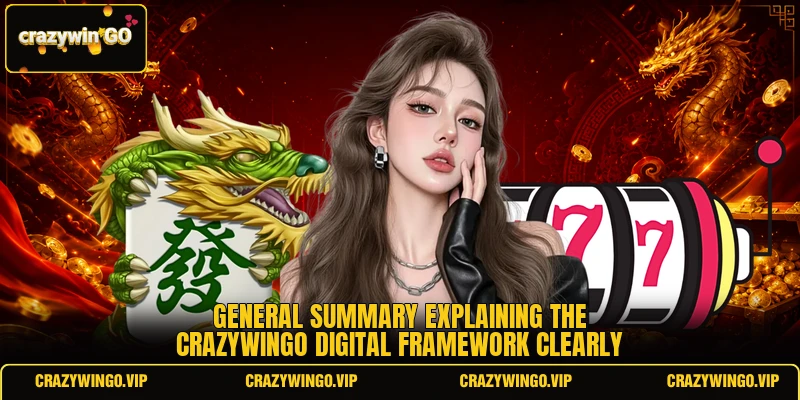 General summary explaining the CRAZYWINGO digital framework clearly