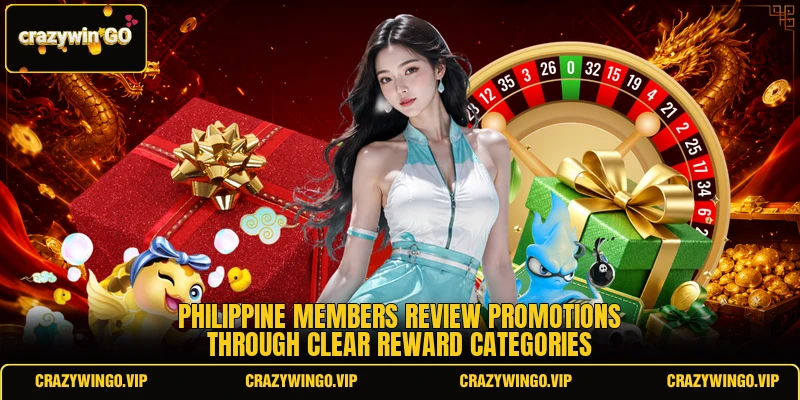 Philippine members review promotions through clear reward categories