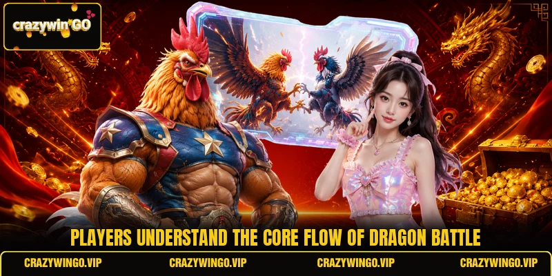 Players understand the core flow of dragon battle