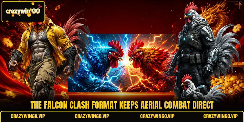 The Falcon clash format keeps aerial combat direct