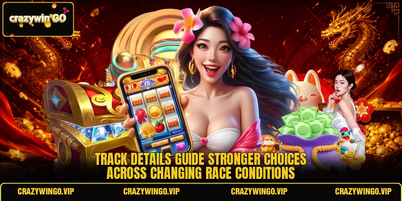 Track details guide stronger choices across changing race conditions